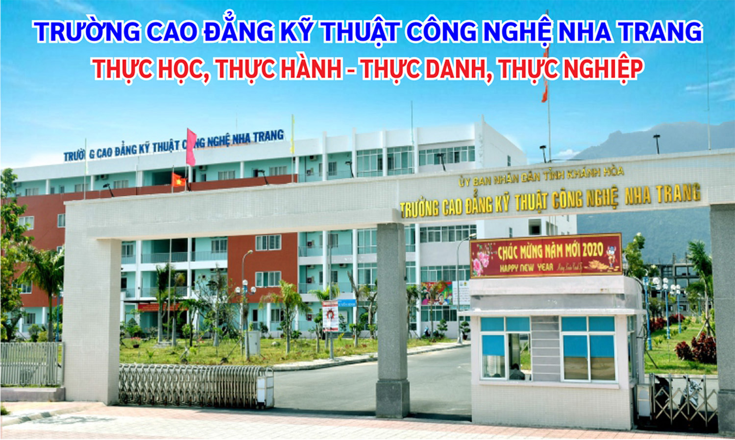 THÔNG TIN TUYỂN SINH NĂM 2020 - Trường Cao đẳng Kỹ thuật Công nghệ Nha Trang